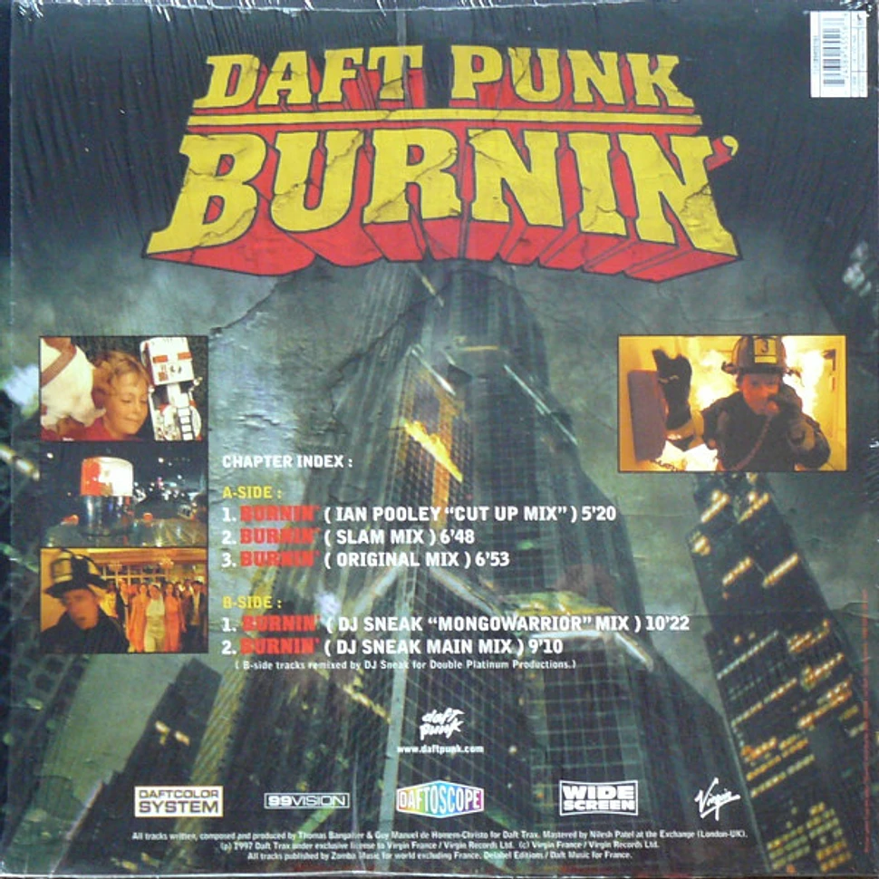 Daft Punk Burnin Vinyl 12