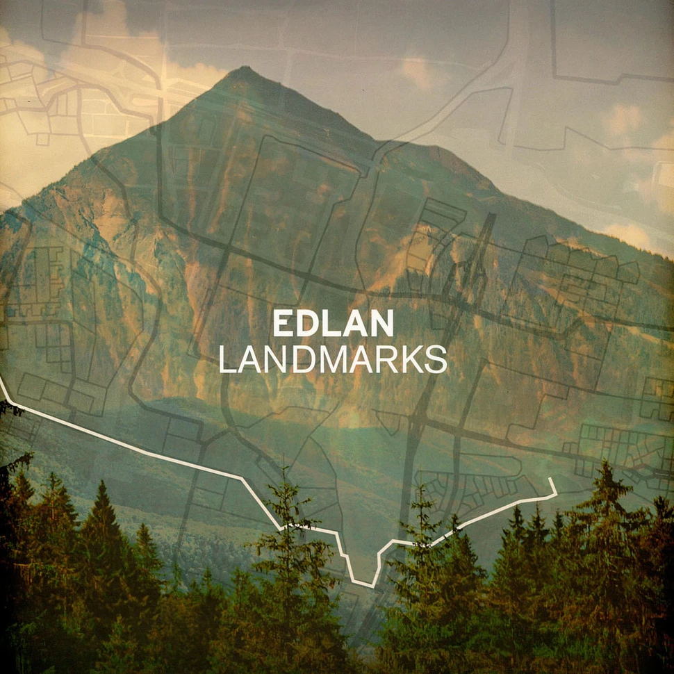 Edlan - Landmarks Green Marbled Vinyl Edition