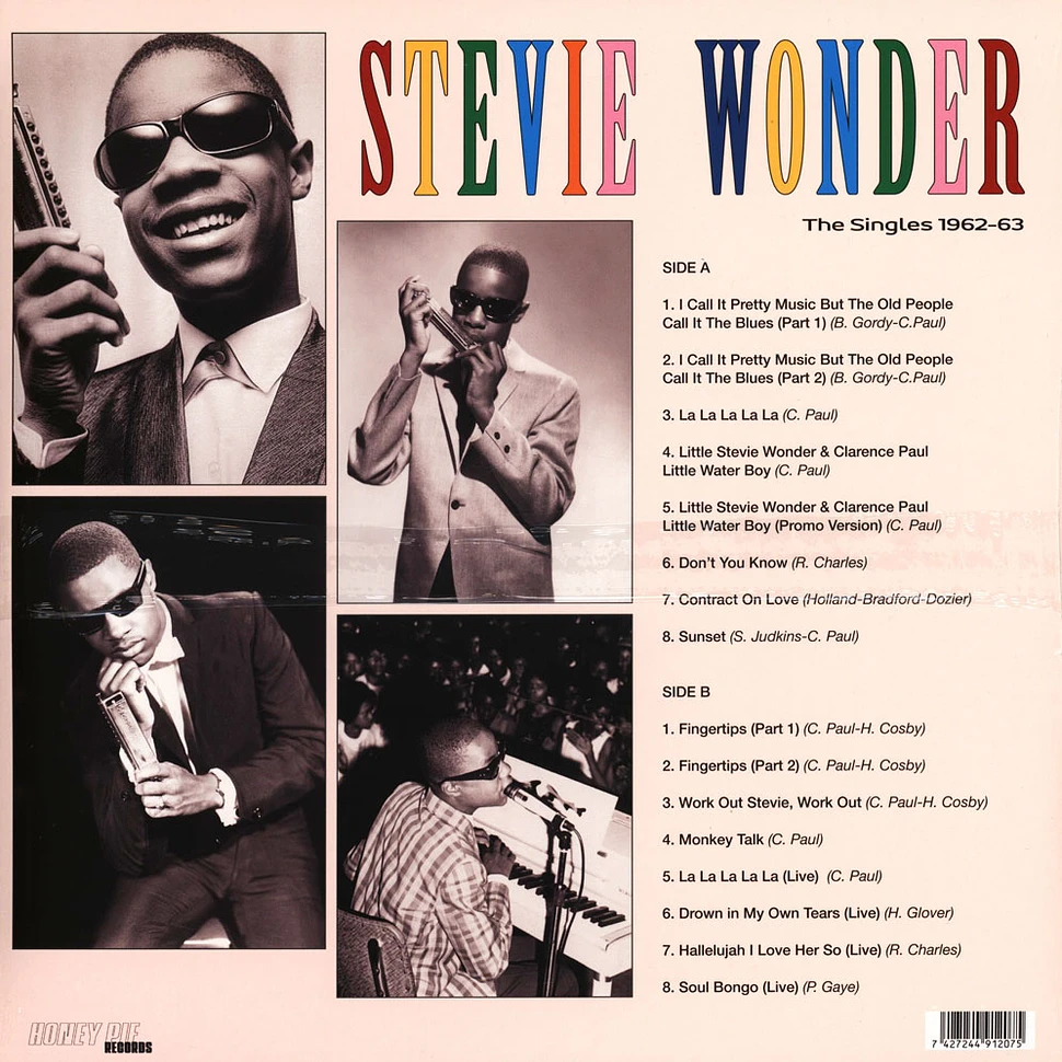 Stevie Wonder - The Singles 1962-63