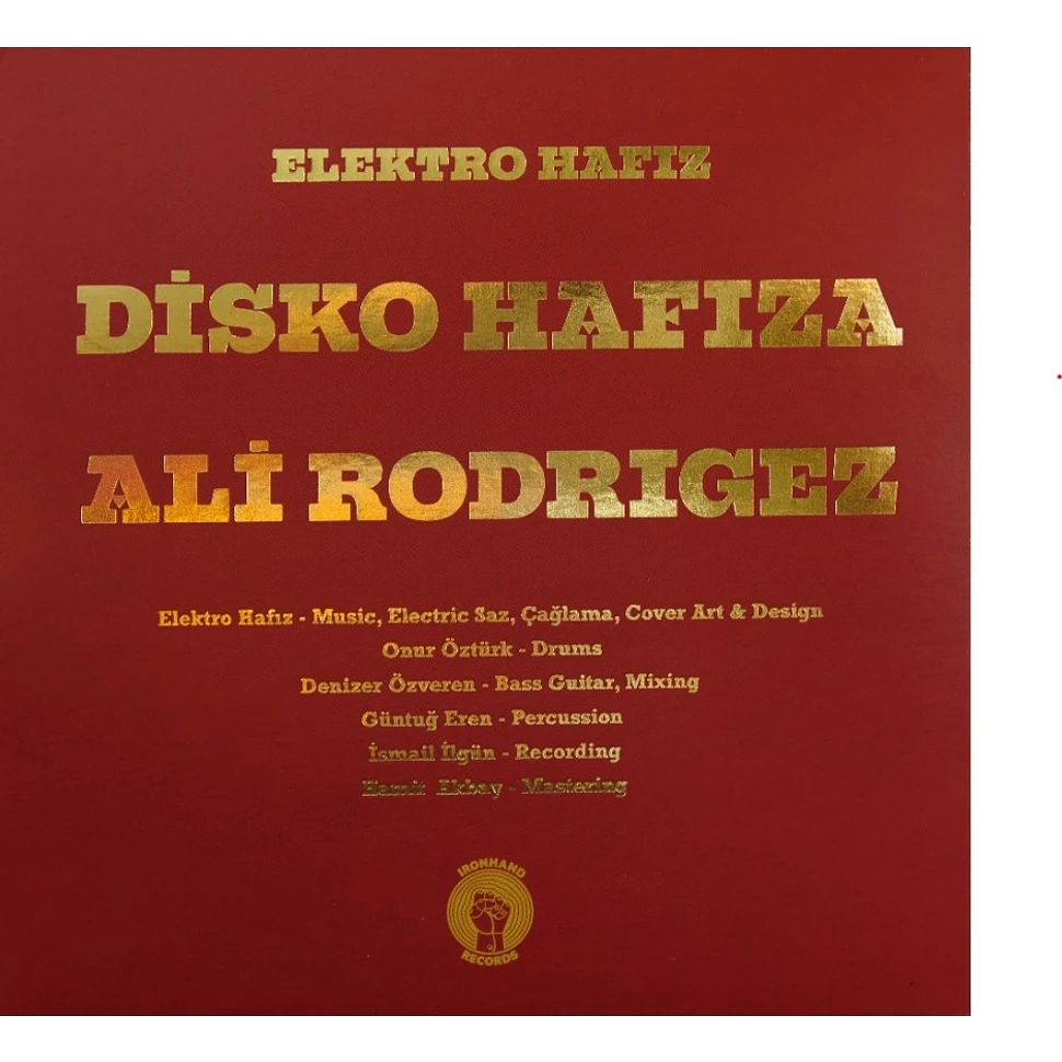 Elektro Hafiz - Disko Hafiza / Ali Rodrigez Red Vinyl Edition