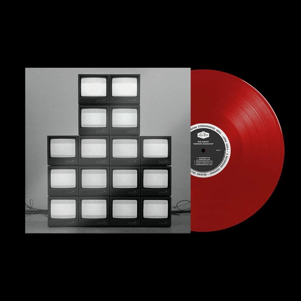 Rise Against - Nowhere Generation Transparent Red Vinyl Edition