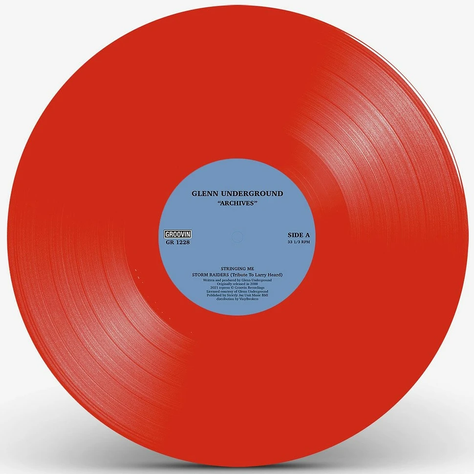 Glenn Underground - GU Archives Red Vinyl Edition