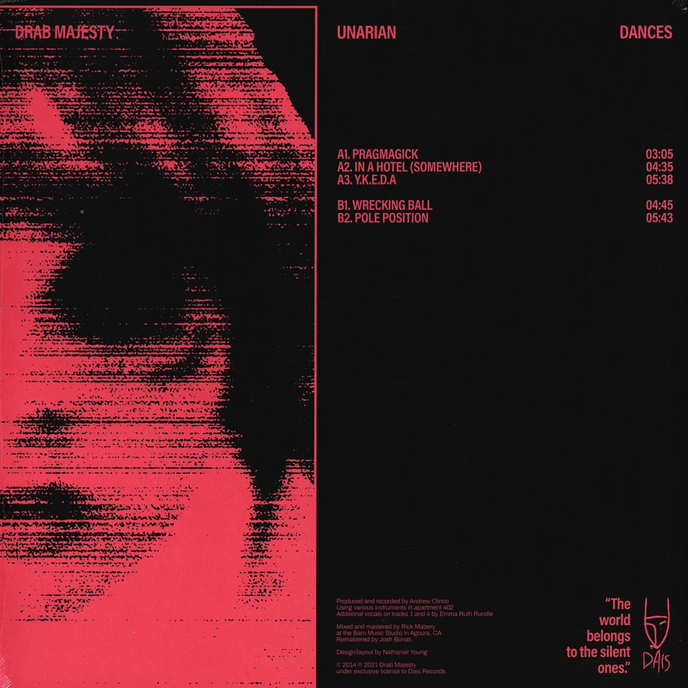 Drab Majesty - Unarian Dances EP Black Vinyl Edition