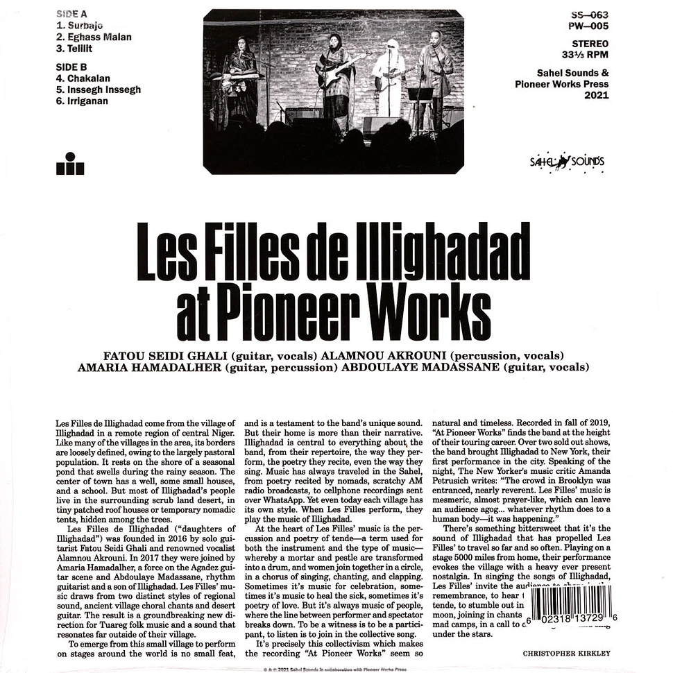 Les Filles De Illighadad - At Pioneer Works Black Vinyl Edition