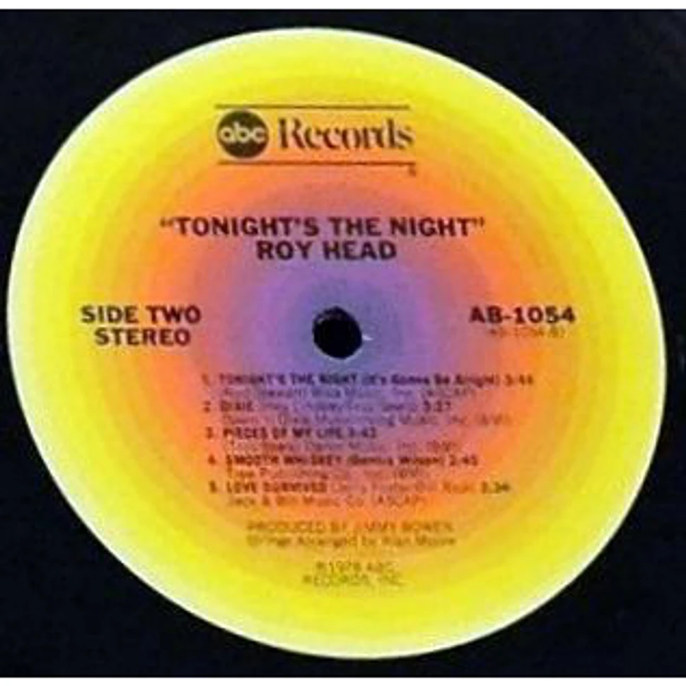 Roy Head - Tonight's The Night