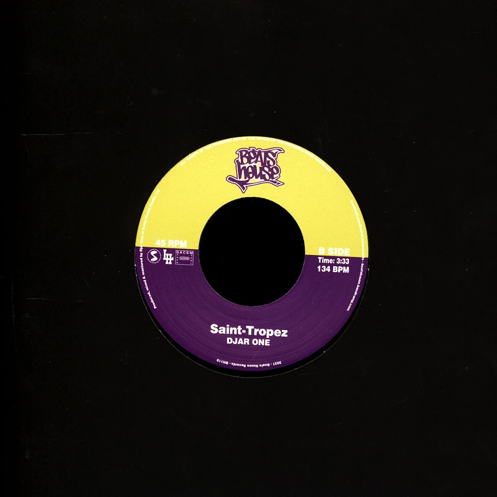 Djar One - Teenie Weenie Boppie / Saint-Tropez Black Vinyl Edition