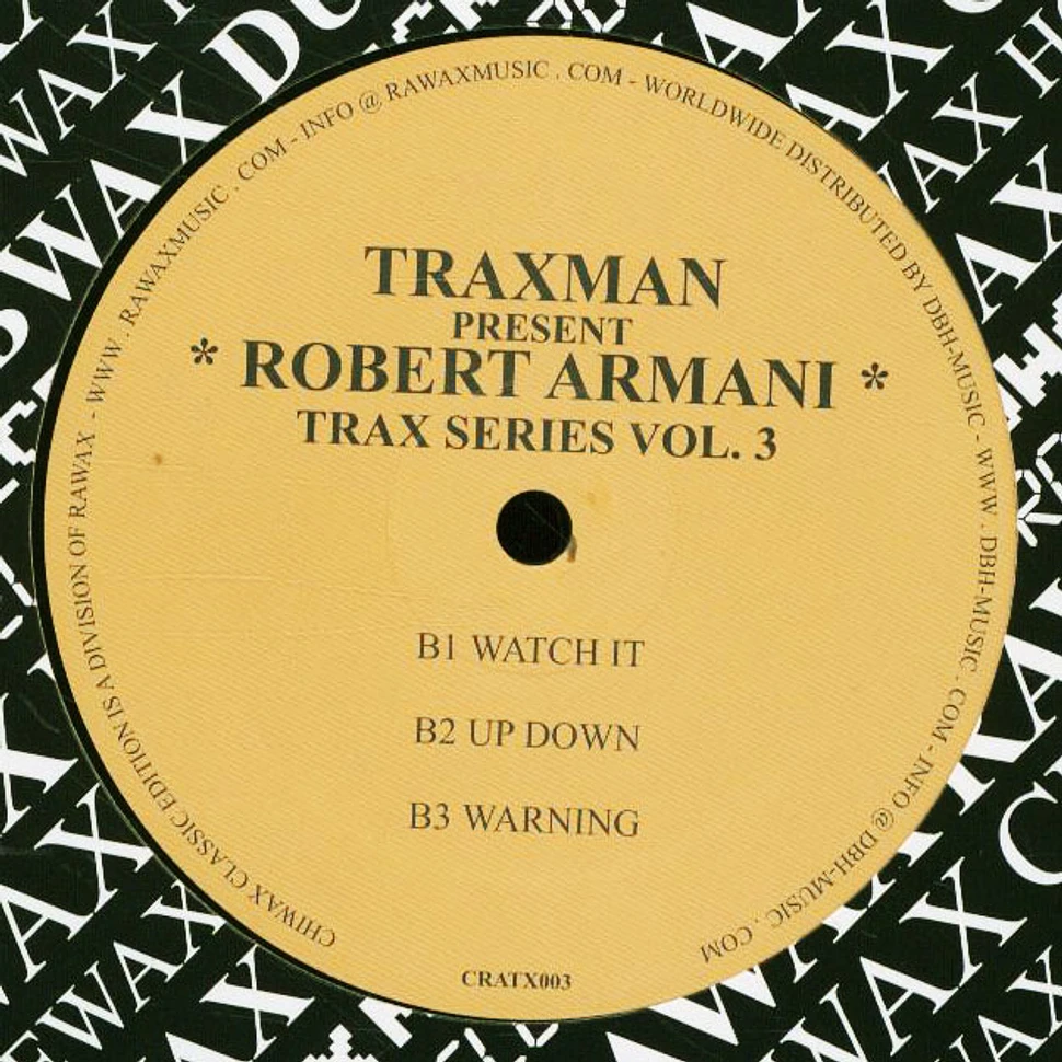 Traxmen Present Robert Armani - Collection Volume 1