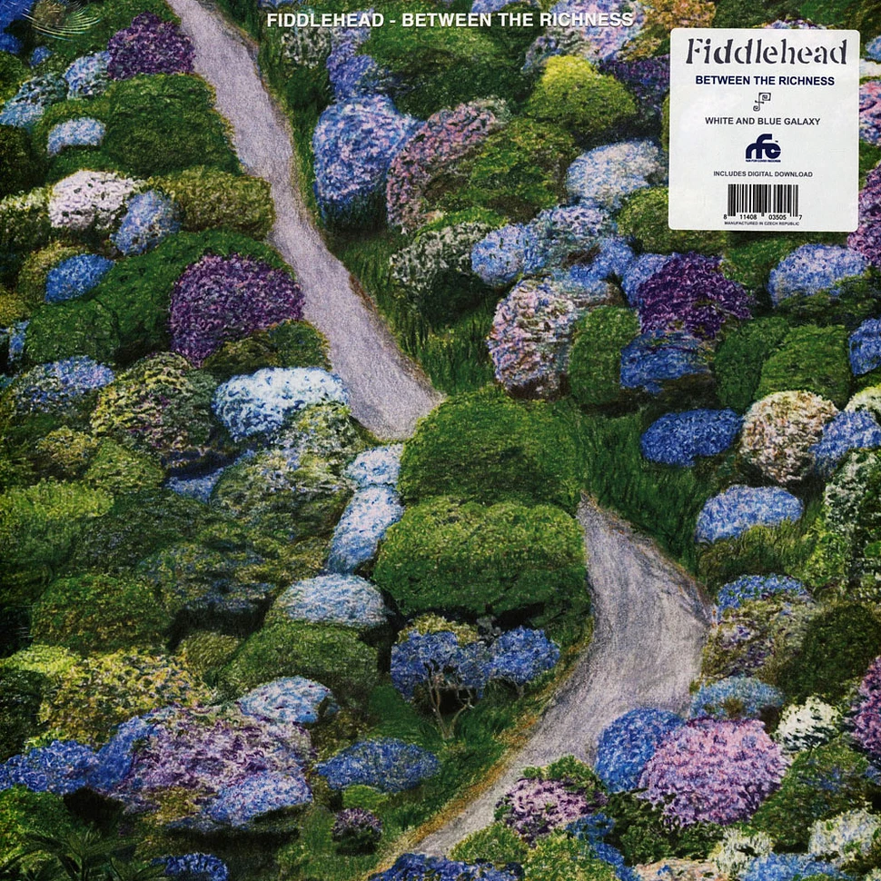 Fiddlehead - Between The Richness White & Blue Galaxy Swirl Vinyl Edition