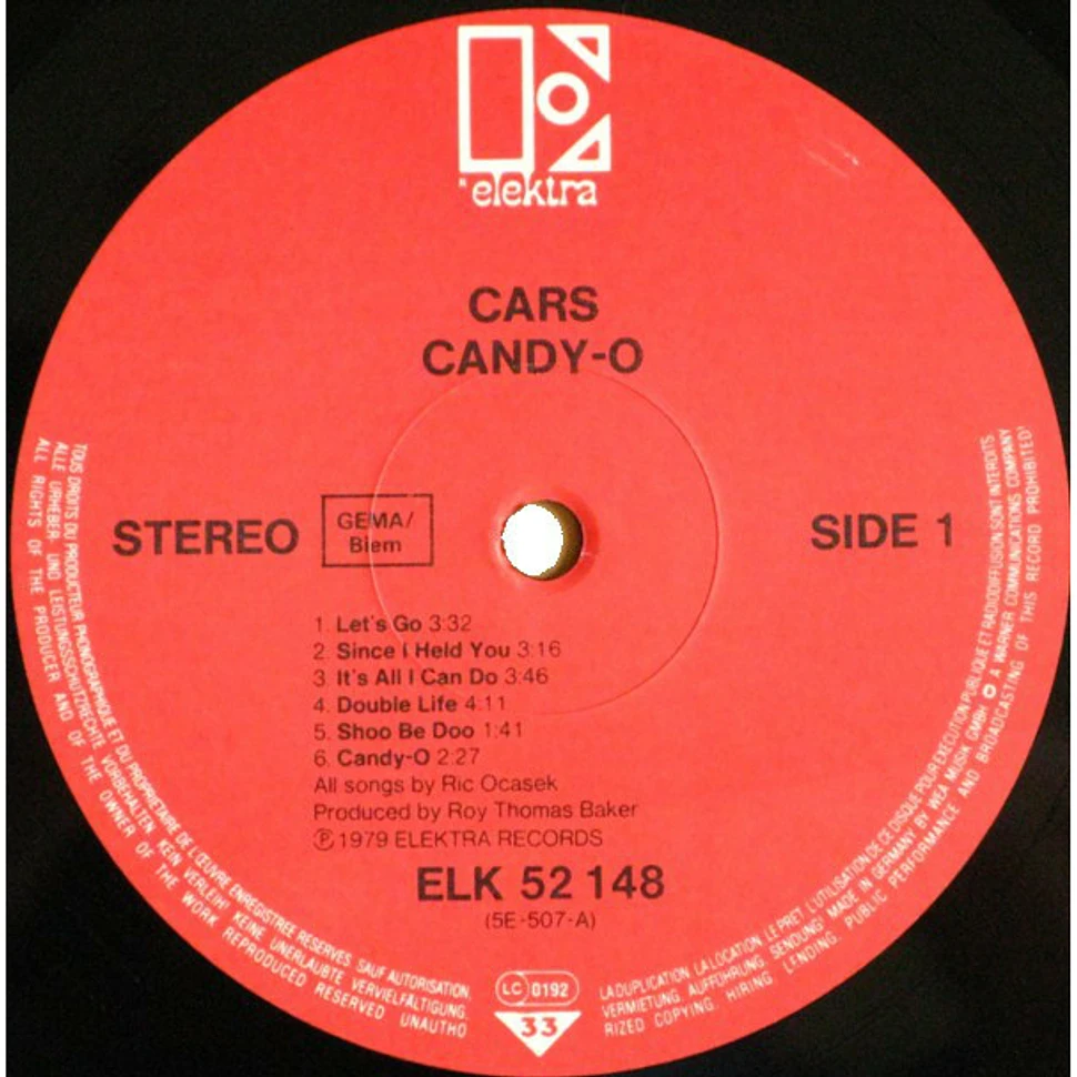 The Cars - Candy-O