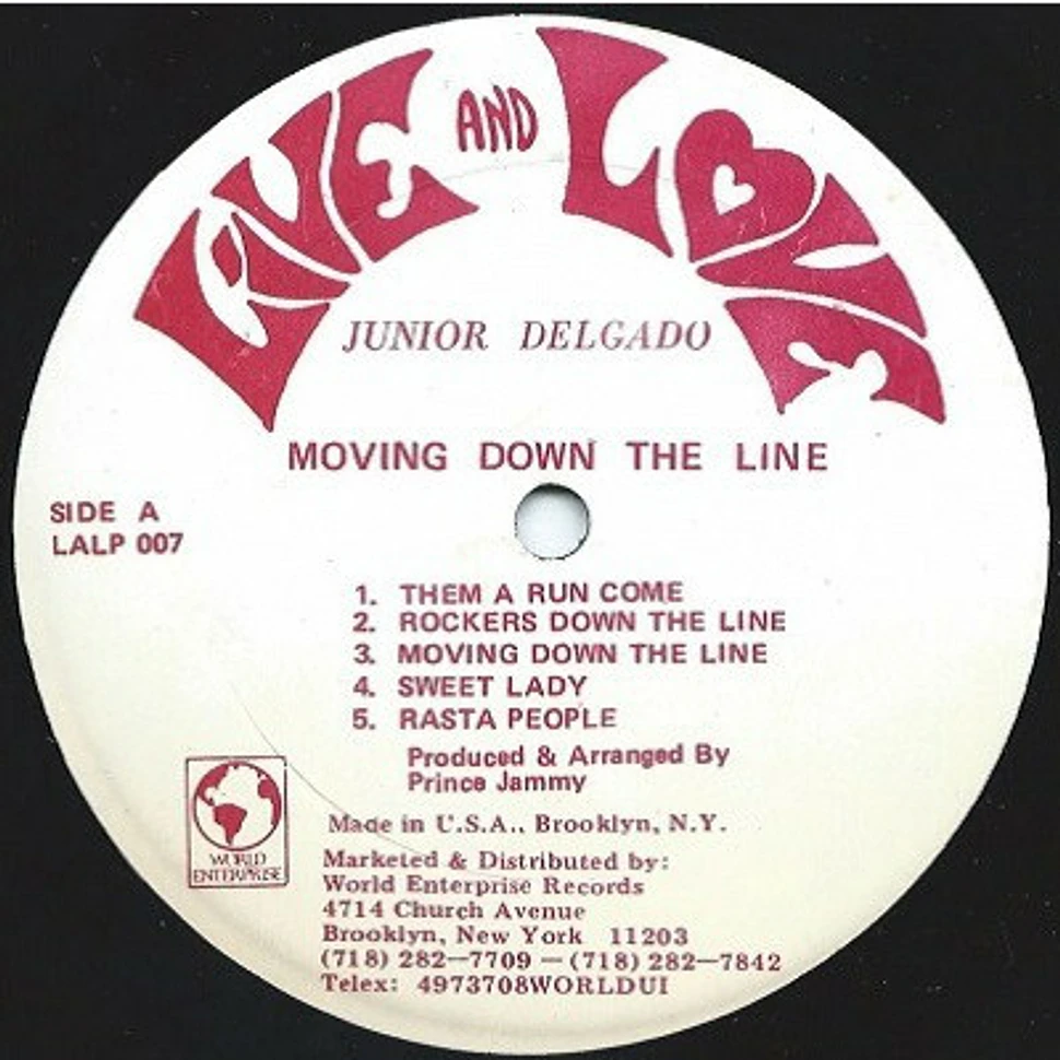 Junior Delgado - Moving Down The Road