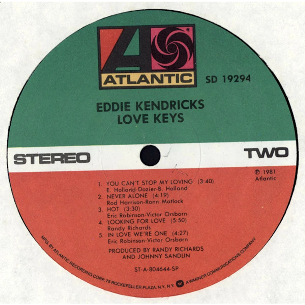 Eddie Kendricks - Love Keys