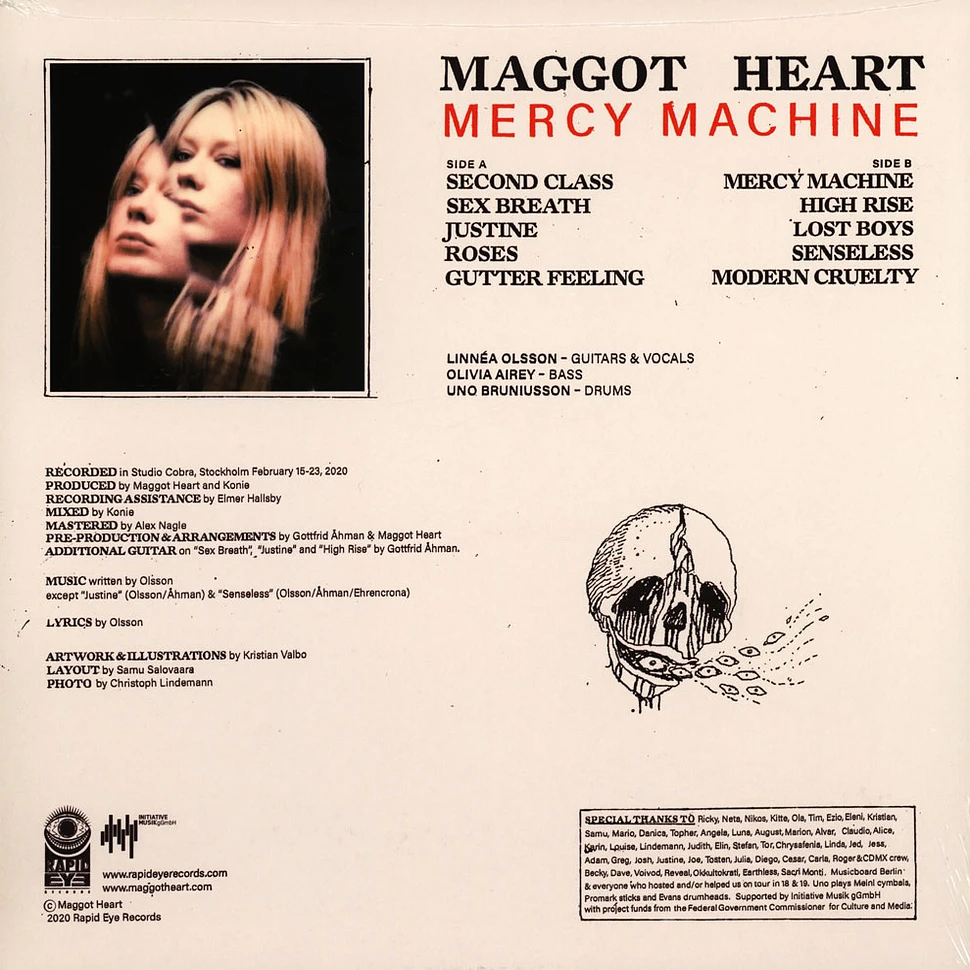 Maggot Heart - Mercy Machine Red Vinyl Edition