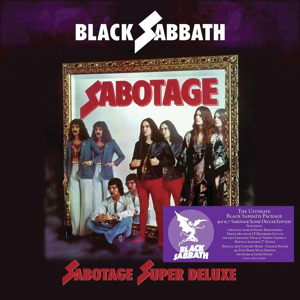 Black Sabbath - Sabotage Super Deluxe Box Set