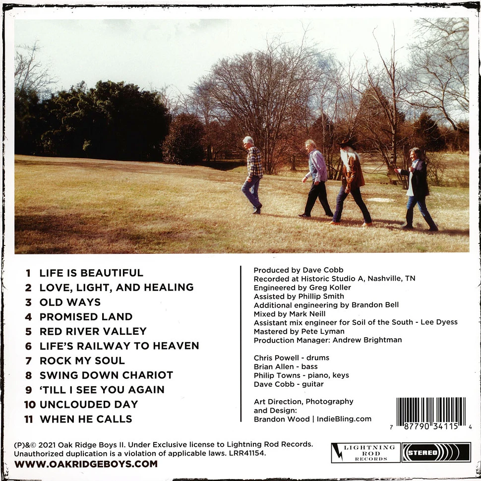 The Oak Ridge Boys - Front Porch Singin' White Vinyl Edition