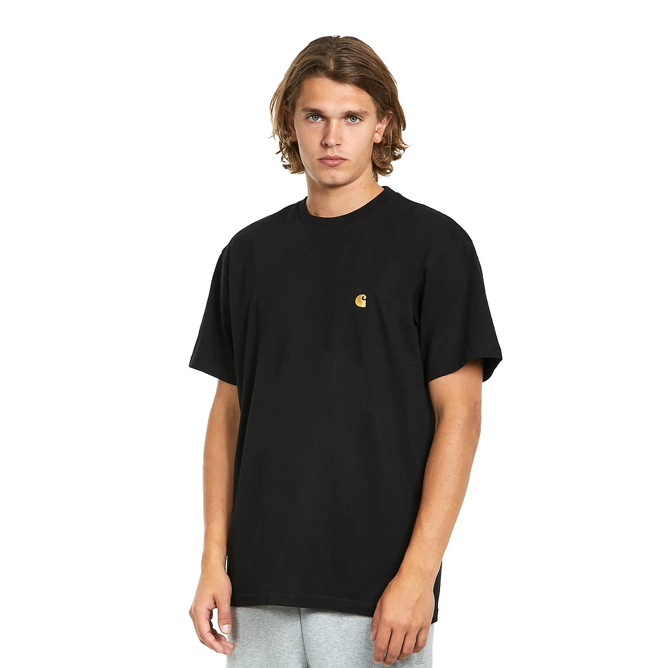 Carhartt WIP - Standard Crew + 2) Black) HHV (Black (Pack Neck T-Shirt | of