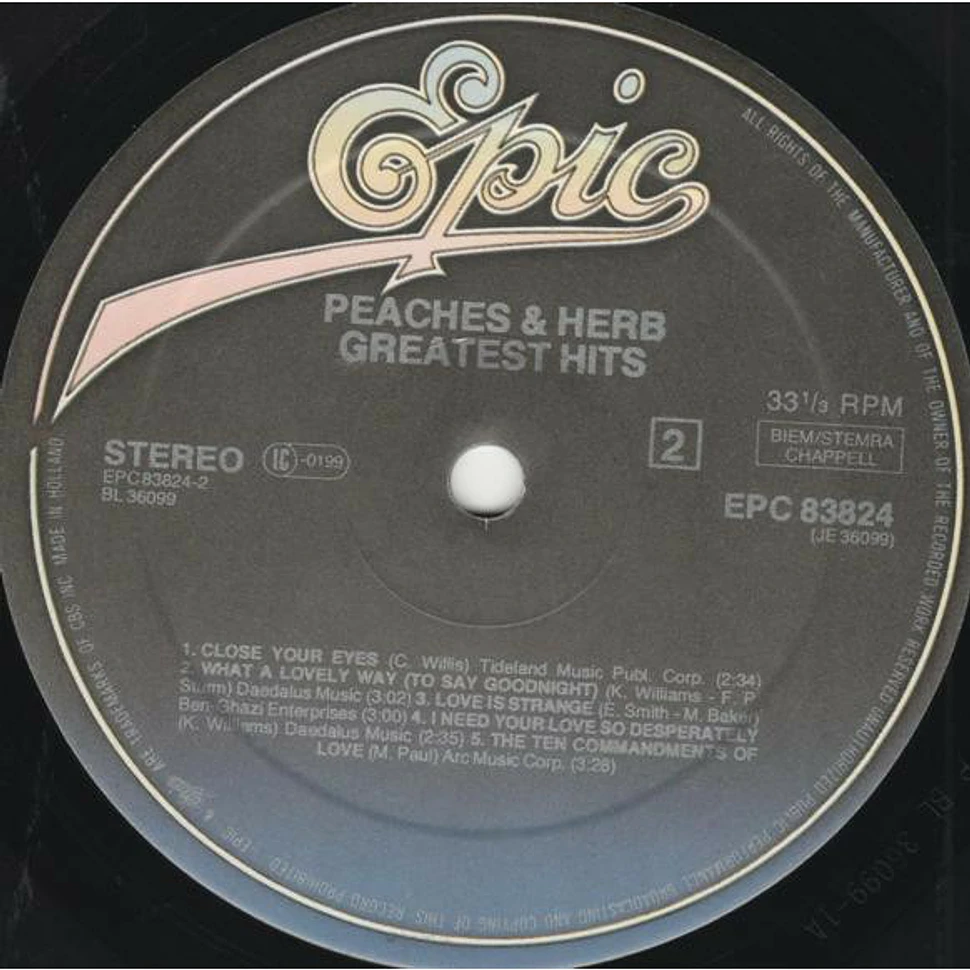 Peaches & Herb - Greatest Hits