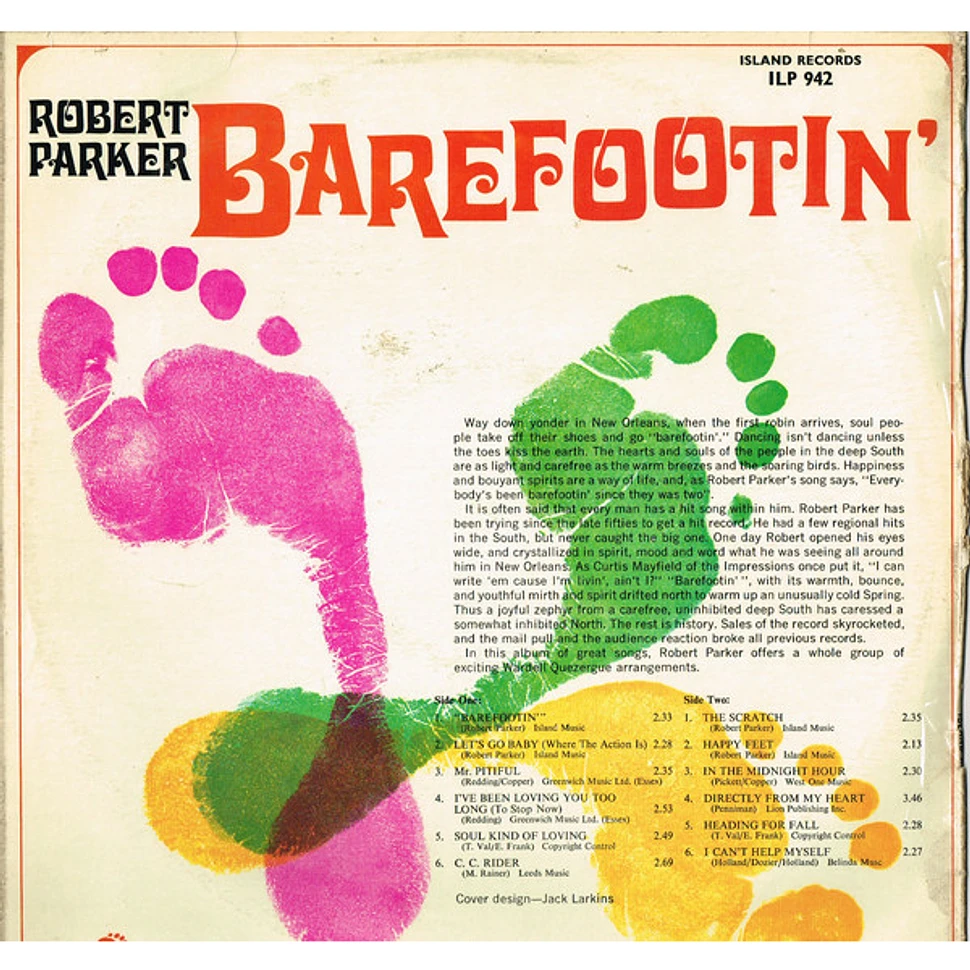 Robert Parker - Barefootin`