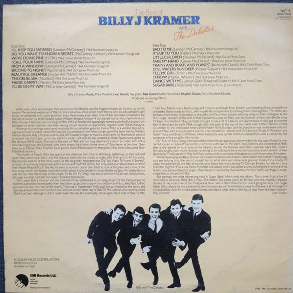 Billy J. Kramer & The Dakotas - The Best Of Billy J. Kramer With The Dakotas