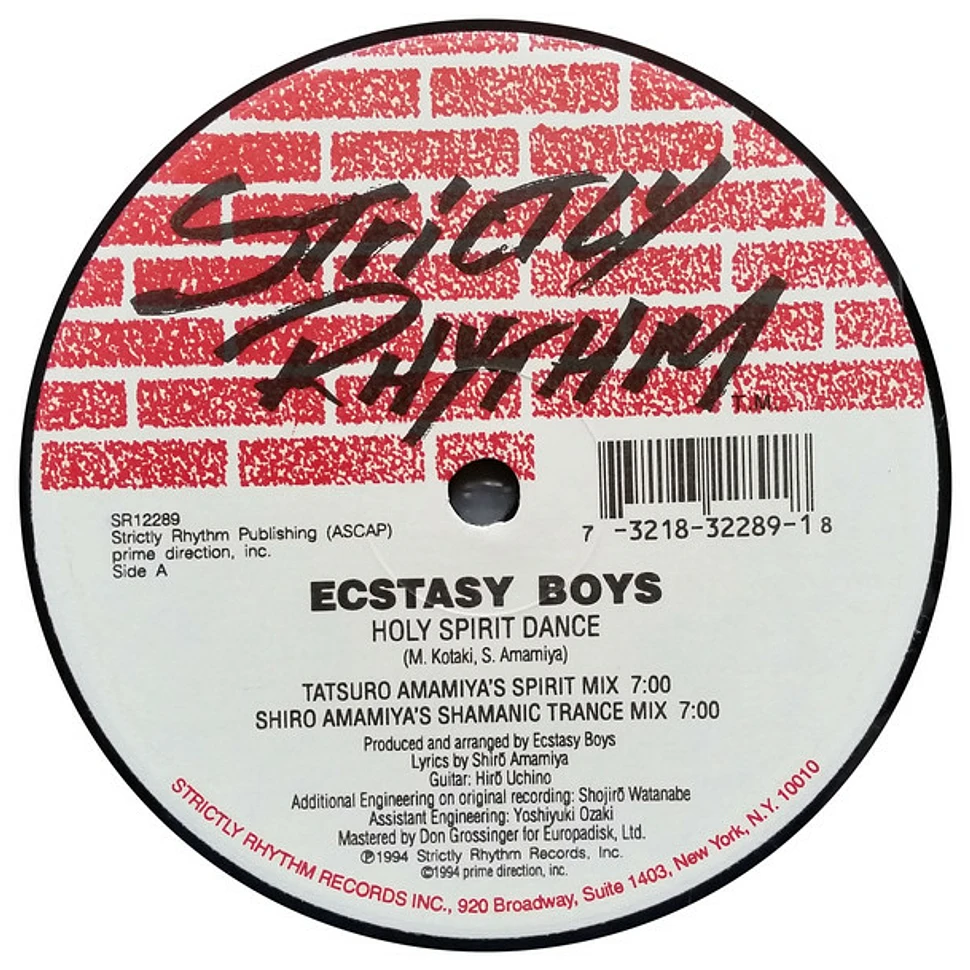 Ecstasy Boys - Holy Spirit Dance