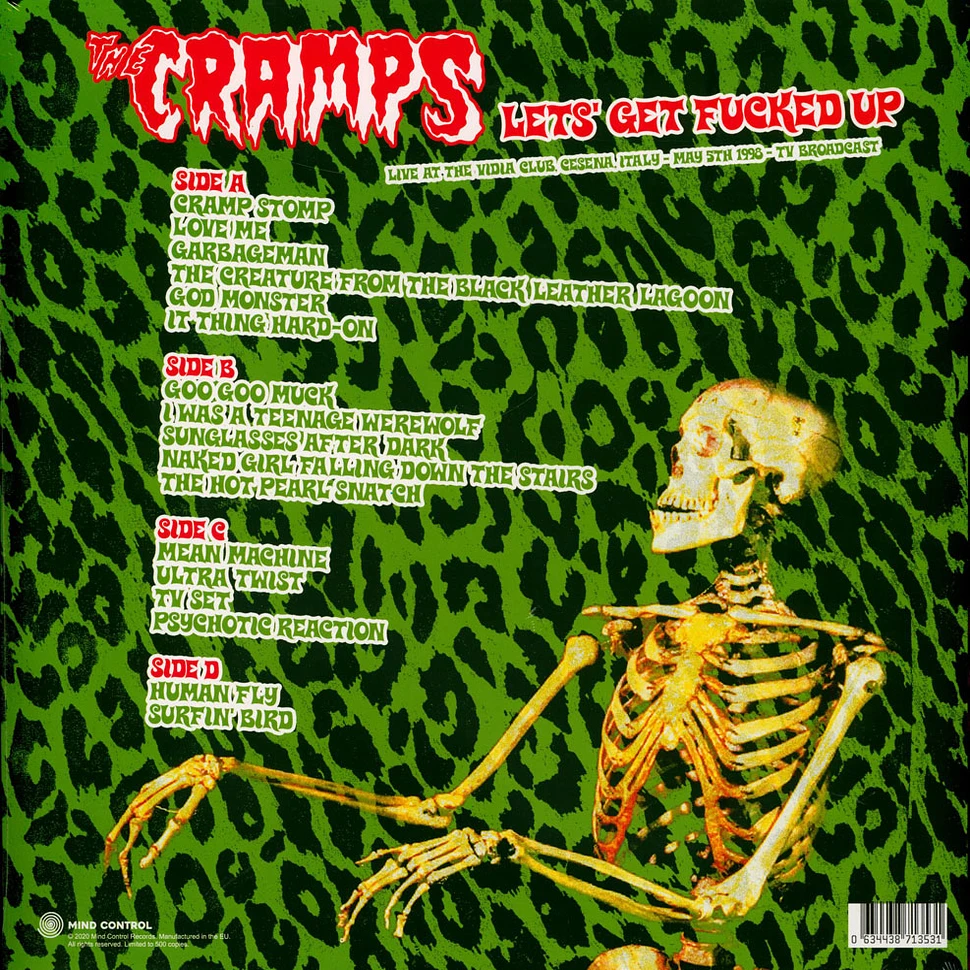Cramps - Let's Get Fucked Up: Live At The Vidia Club Cesena 1998