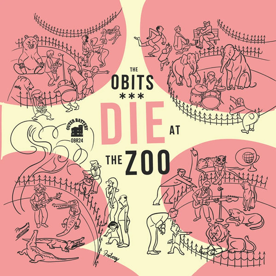 Obits - Die At The Zoo Yellow Vinyl Edition