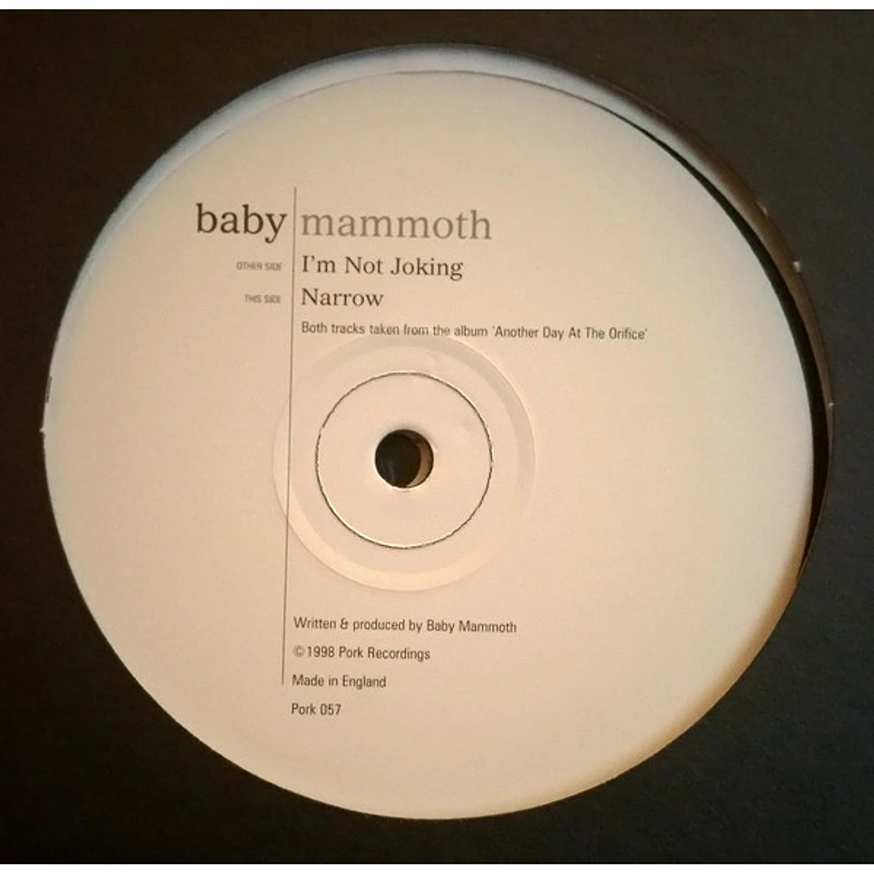 Baby Mammoth - I'm Not Joking / Narrow