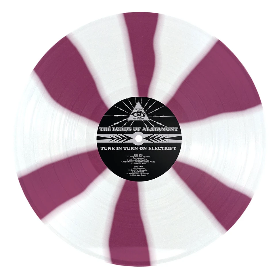 The Lords Of Altamont - Tune In, Turn On, Electrify! Cornetto Clear Vinyl Edition