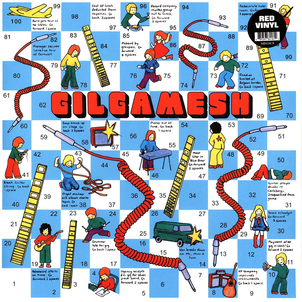 Gilgamesh - Gilgamesh Blood Red Vinyl Edition
