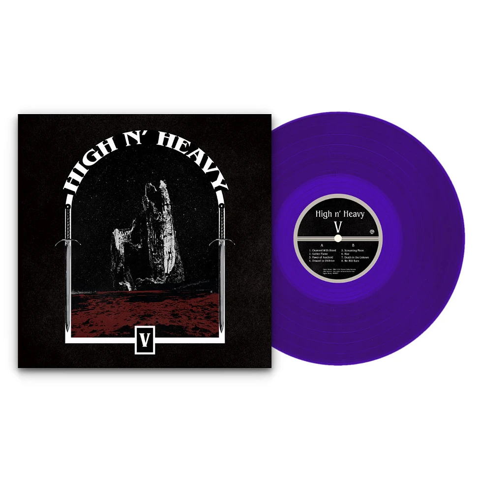 High N' Heavy - V Purple Clear Vinyl Edition