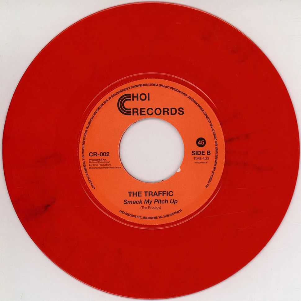 The Traffic - White Lines​ /​ Smack My Pitch Up Red Vinyl Edition