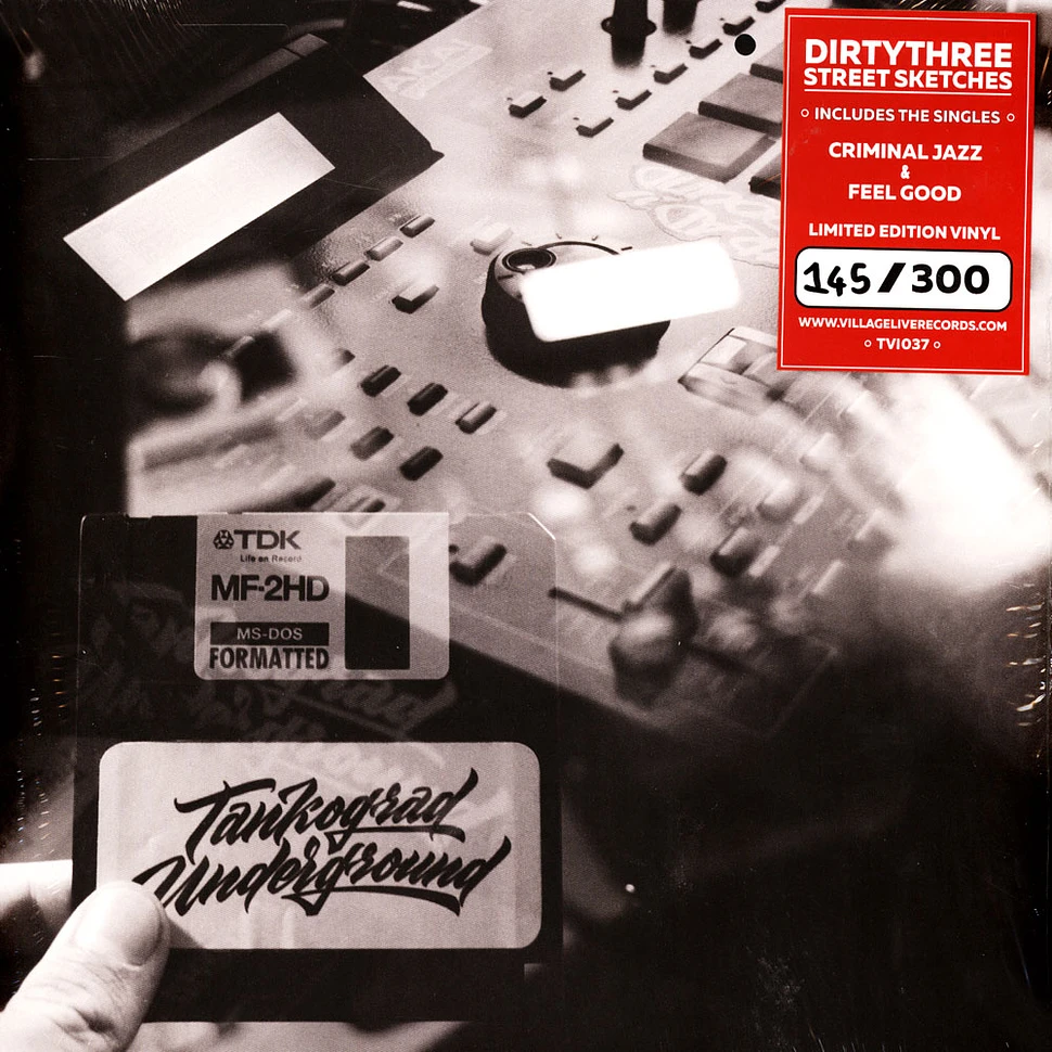 Dirtythree - Street Sketches Black Vinyl Edition