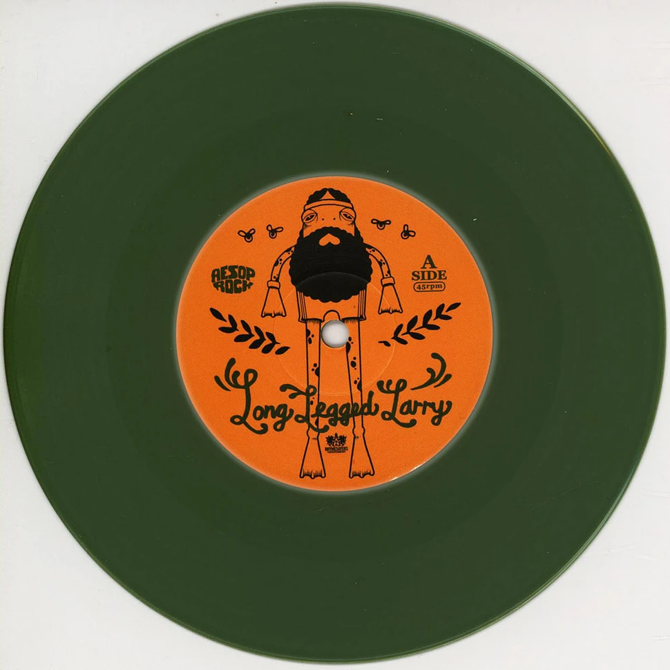 Aesop Rock - Long Legged Larry Green Vinyl Edition