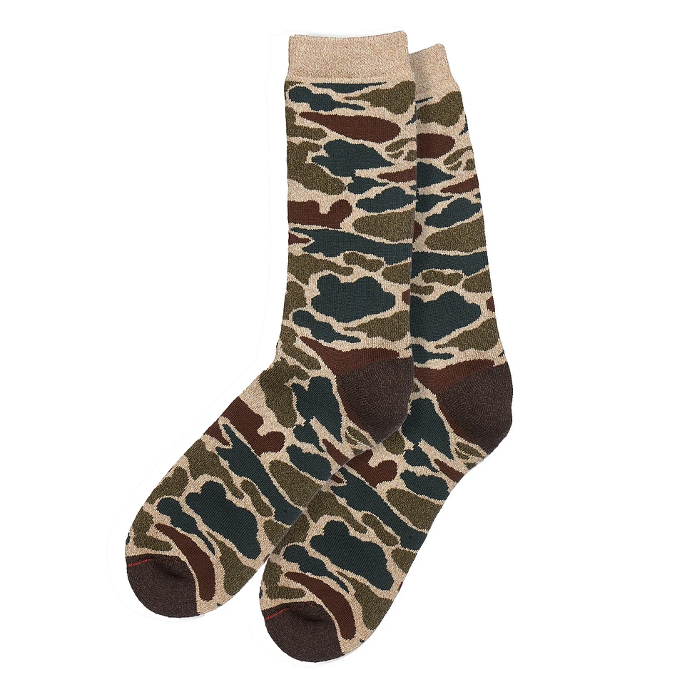 RoToTo - Pile Camo Crew Socks