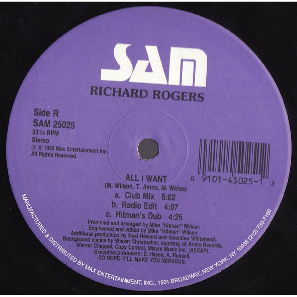 Richard Rogers - All I Want