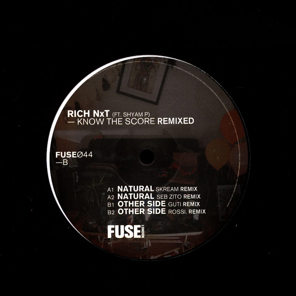 Rich Nxt - Know The Score Remixed Feat. Shyam P