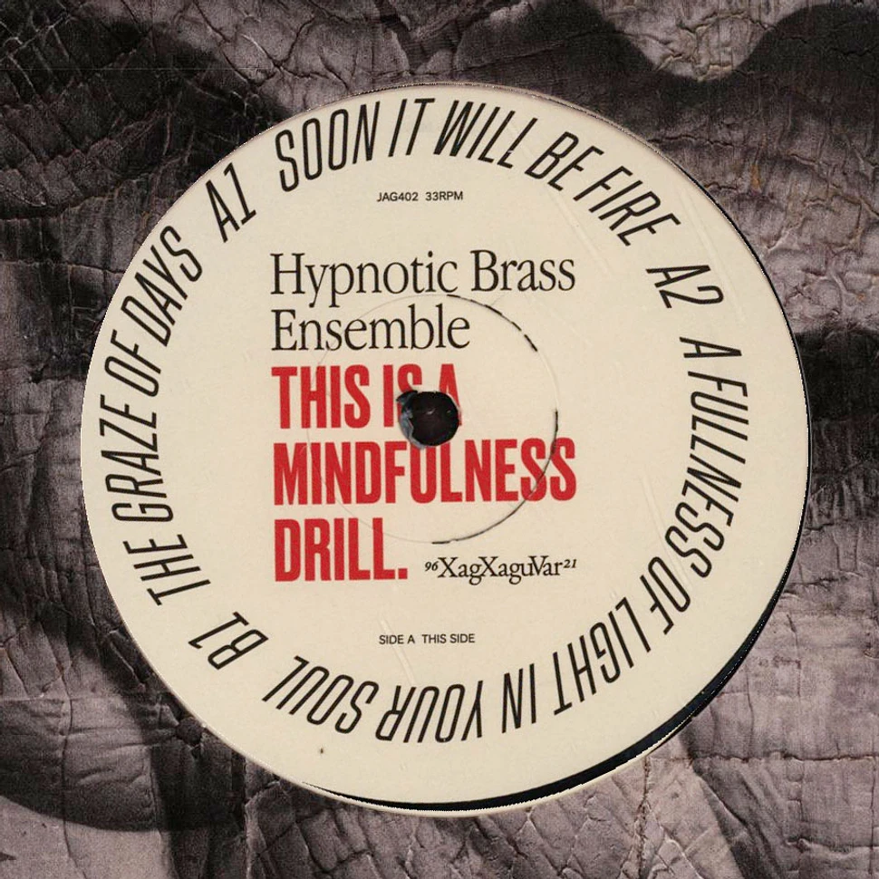 Hypnotic Brass Ensemble - This Is A Mindfulness Drill Opaque Black & White Vinyl Edition