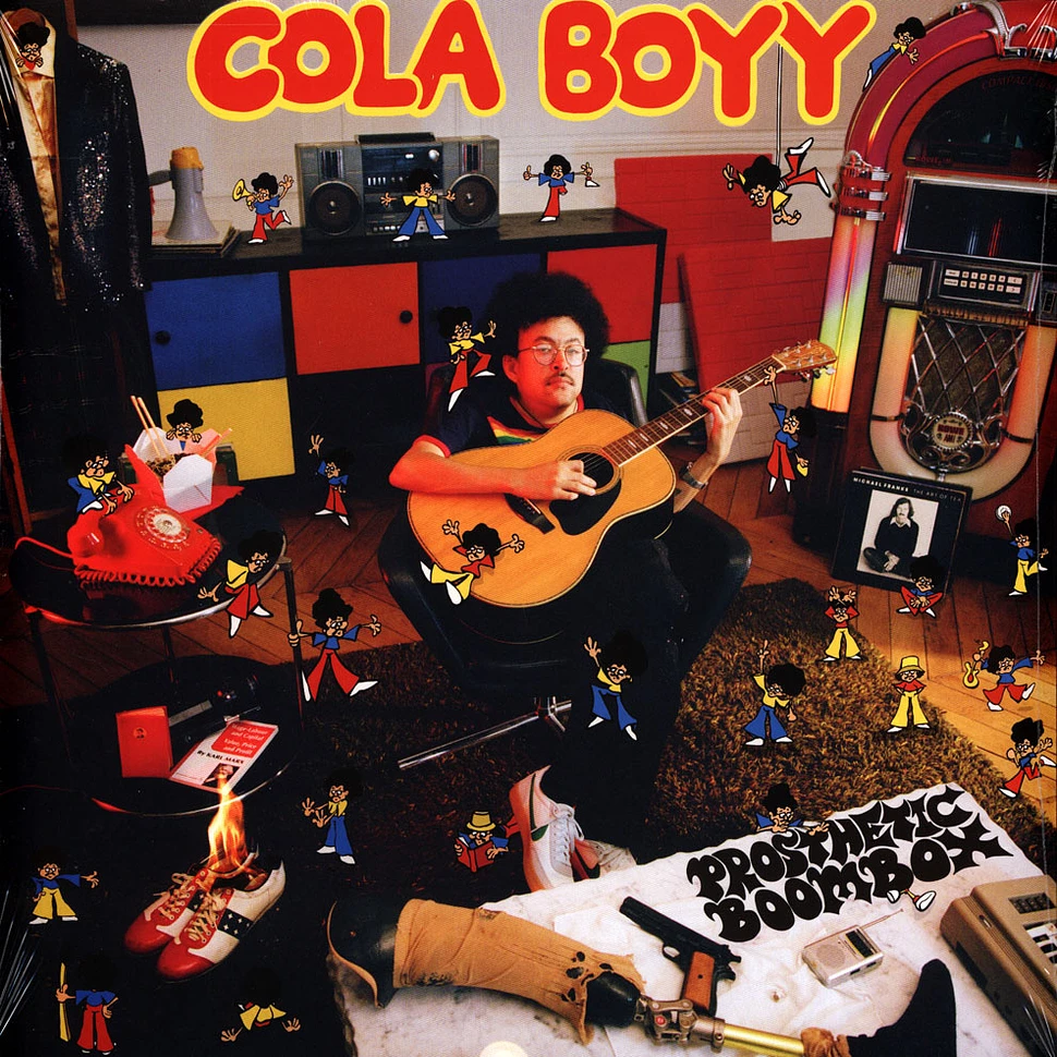 Cola Boyy - Prosthetic Boombox Transparent Red Vinyl Edition