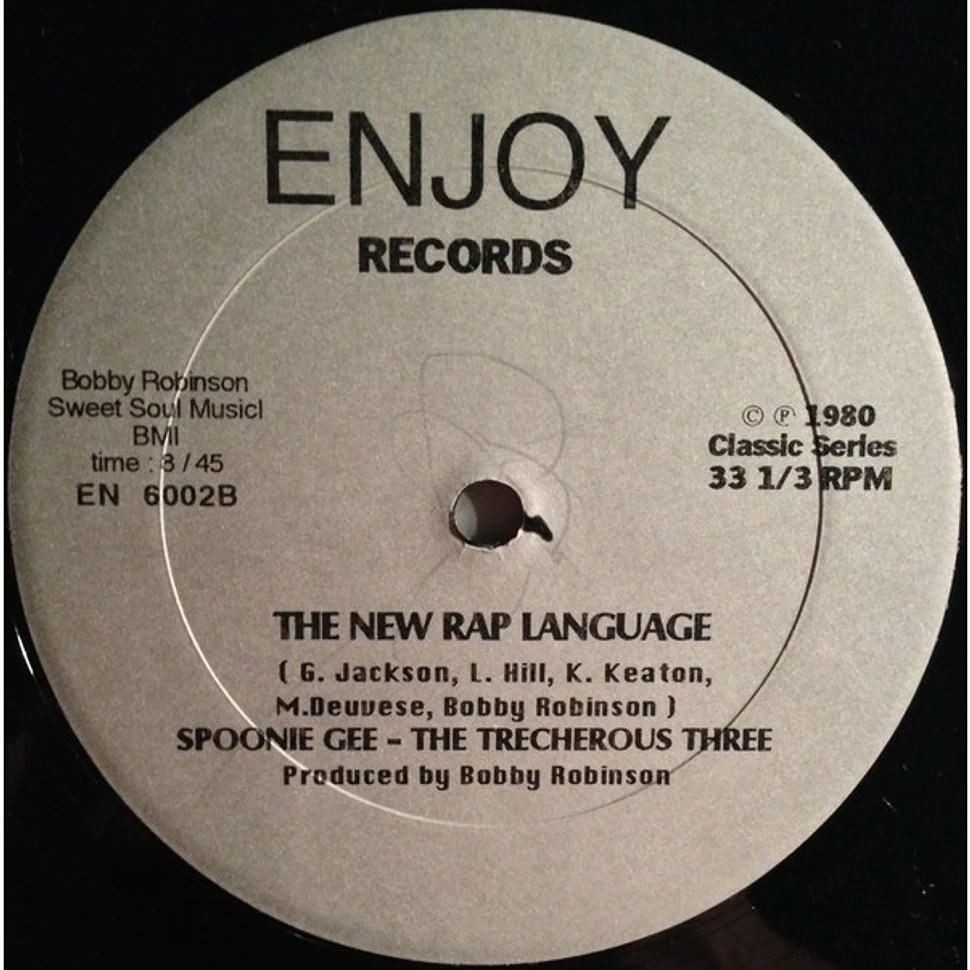 Spoonie Gee / Spoonie Gee — Treacherous Three - Love Rap / The New Rap Language