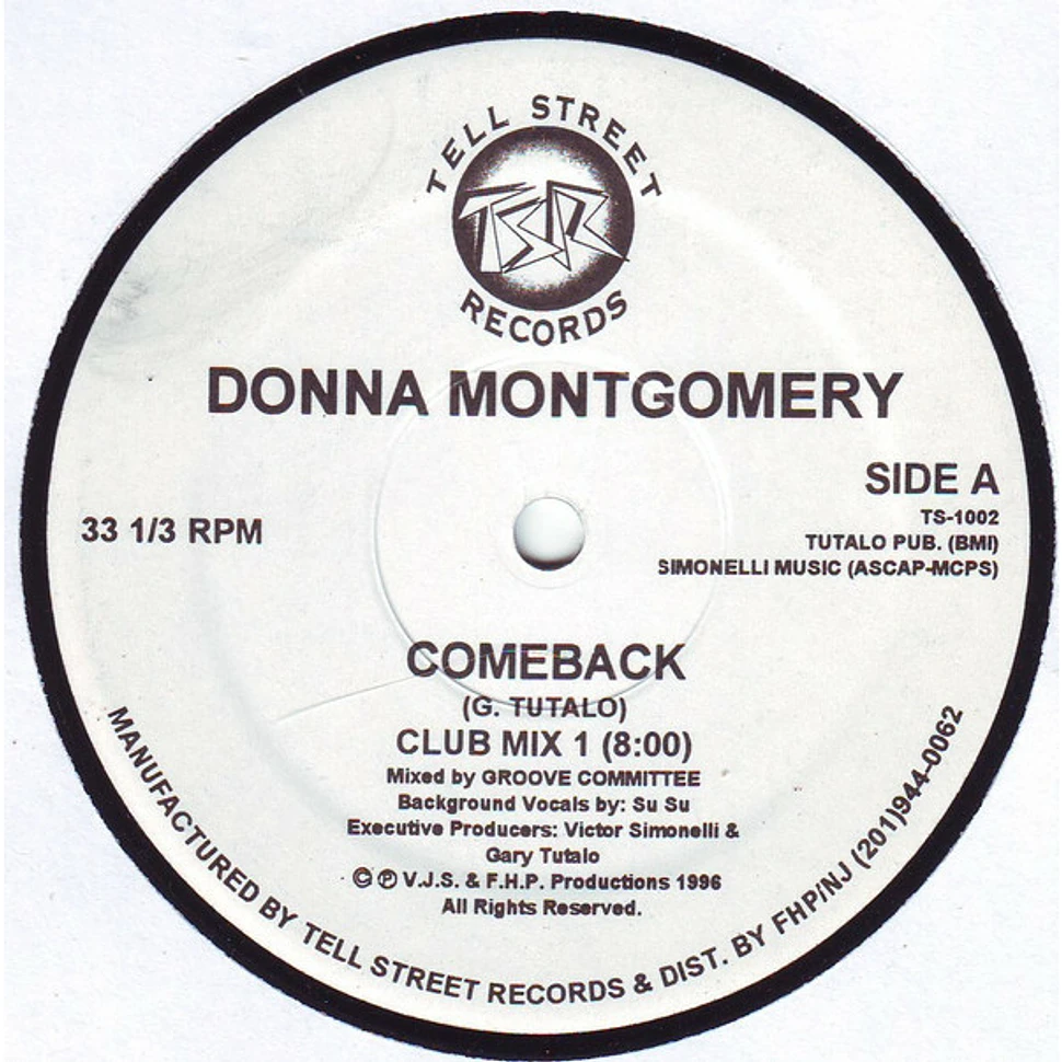 Donna Montgomery - Comeback