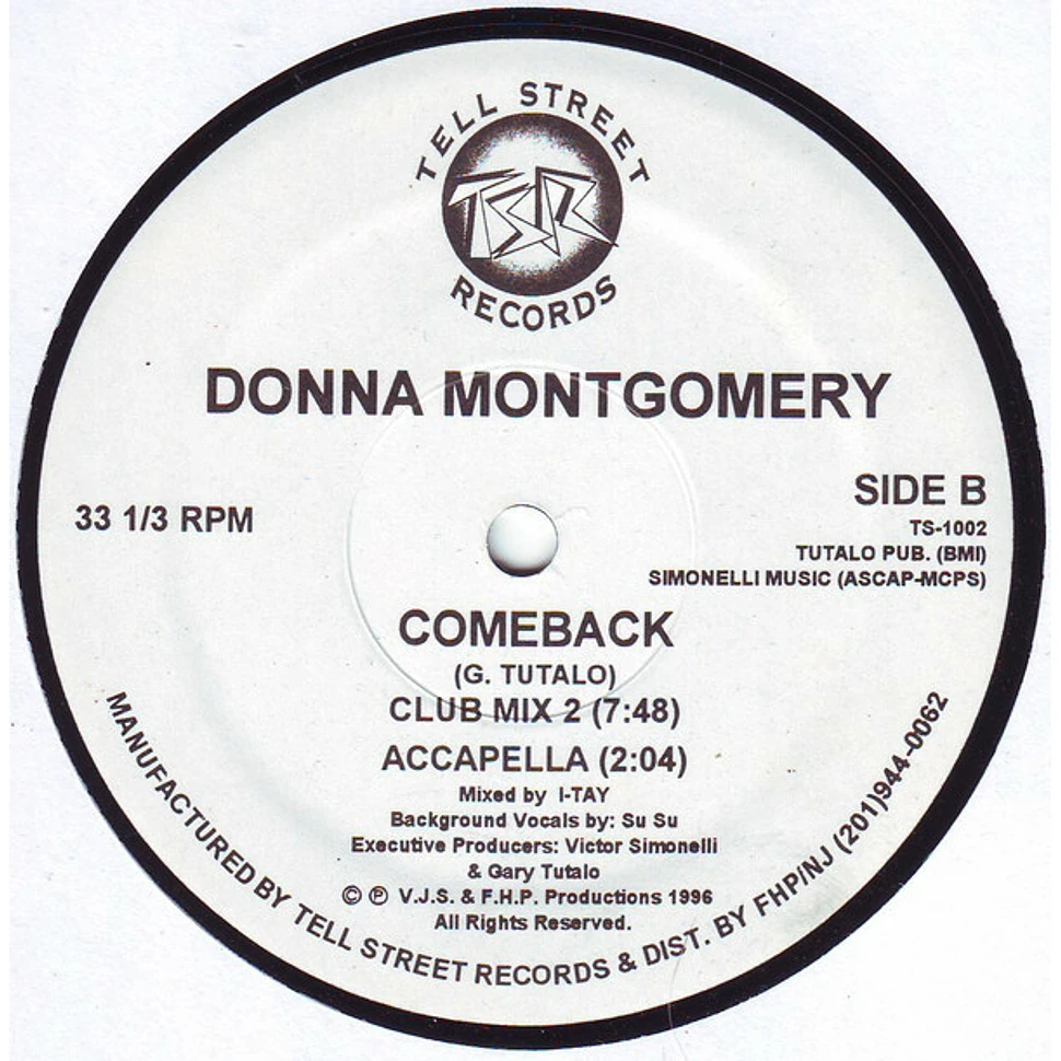 Donna Montgomery - Comeback