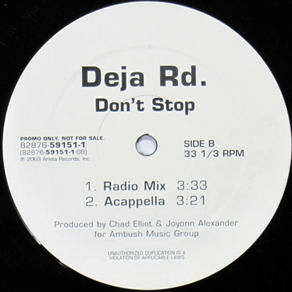 Deja Rd - Don't Stop