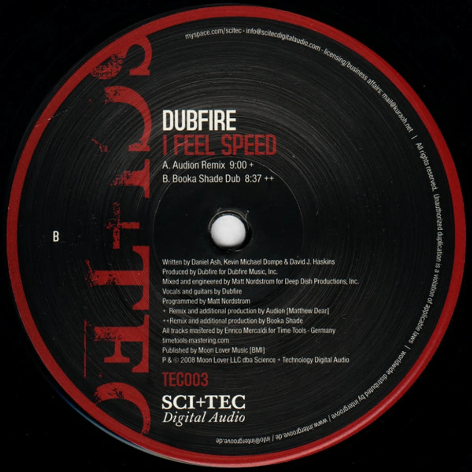Dubfire - I Feel Speed