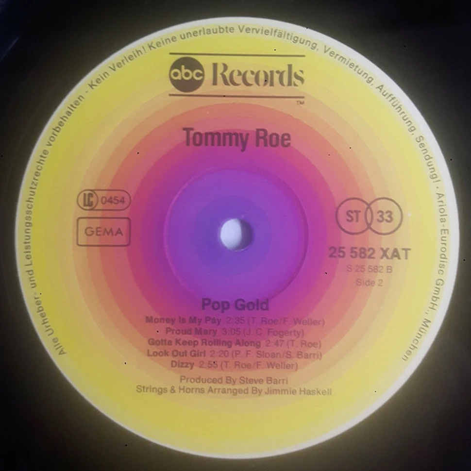 Tommy Roe - Pop Gold