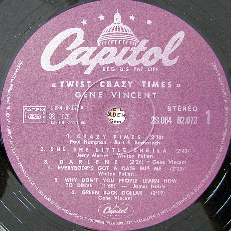 Gene Vincent - Twist Crazy Times