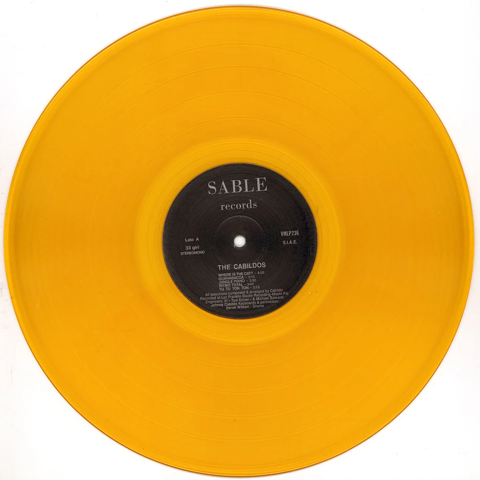 The Cabildos - Where Is The Cat? Clear Orange Vinyl Record Store Day 2021 Edition