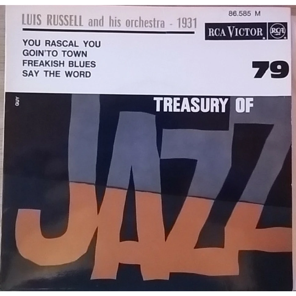 Luis Russell And His Orchestra - Treasury Of Jazz No. 79