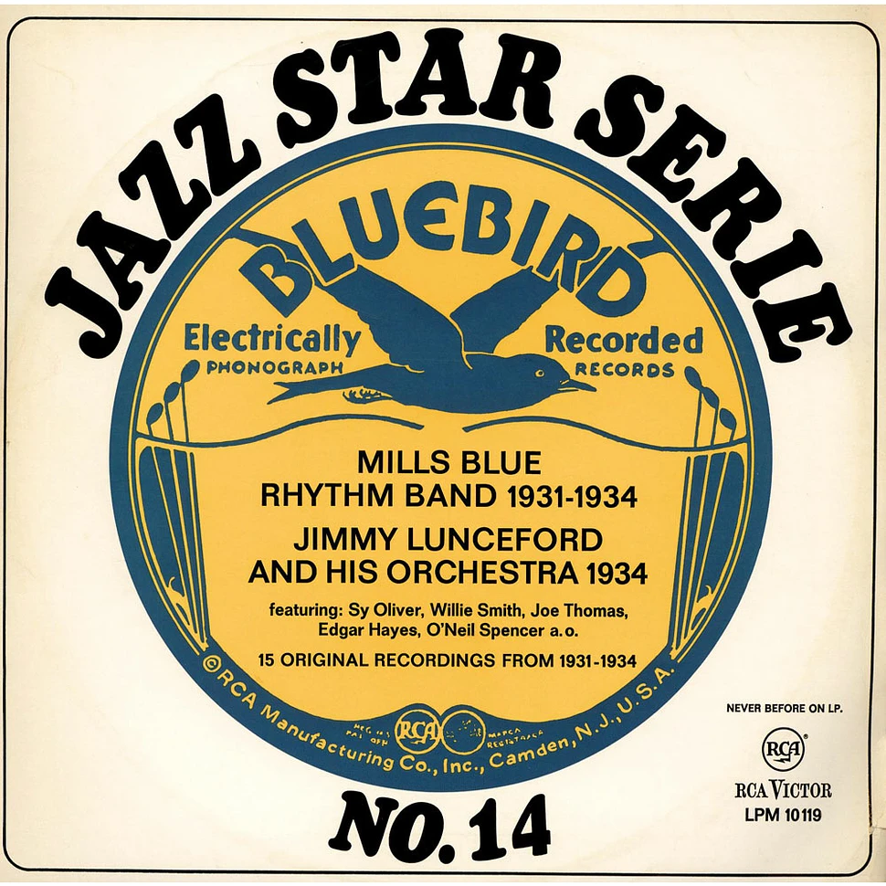 The Mills Blue Rhythm Band, Jimmie Lunceford And His Orchestra - 15 Original Recordings From 1931-1934