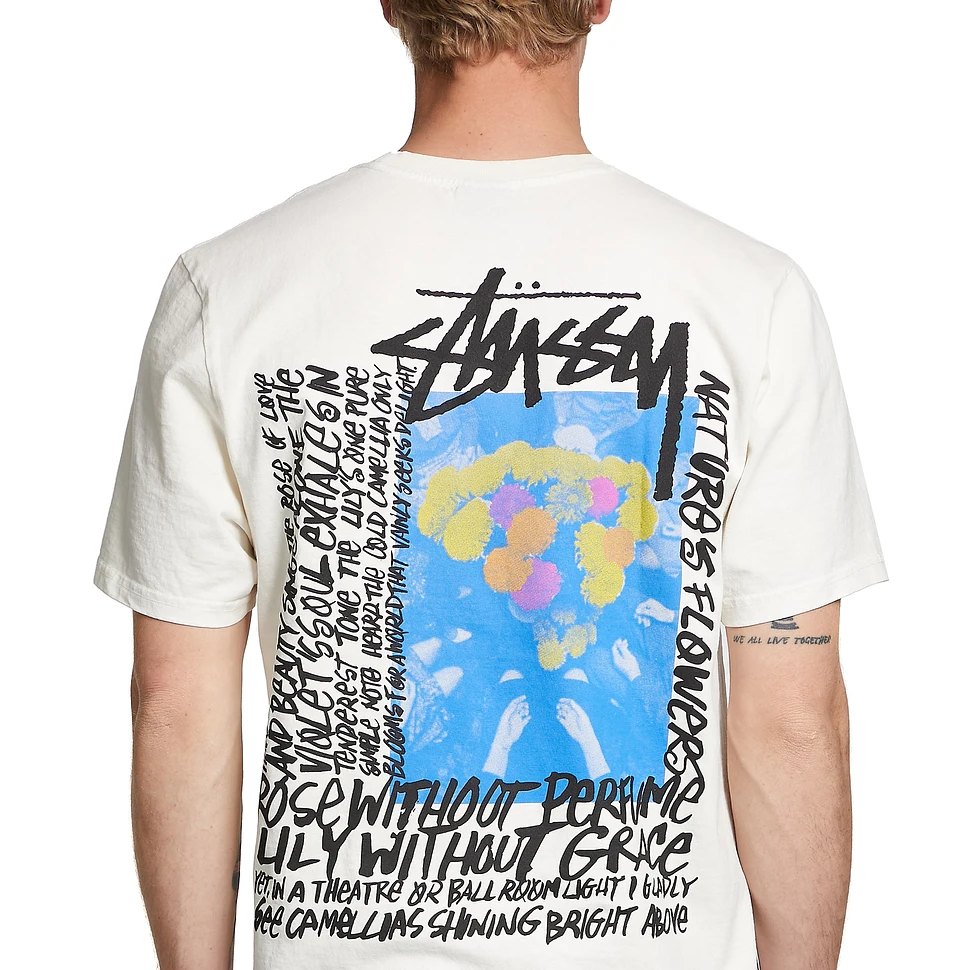 Stüssy - Camellias Pigment Dyed Tee