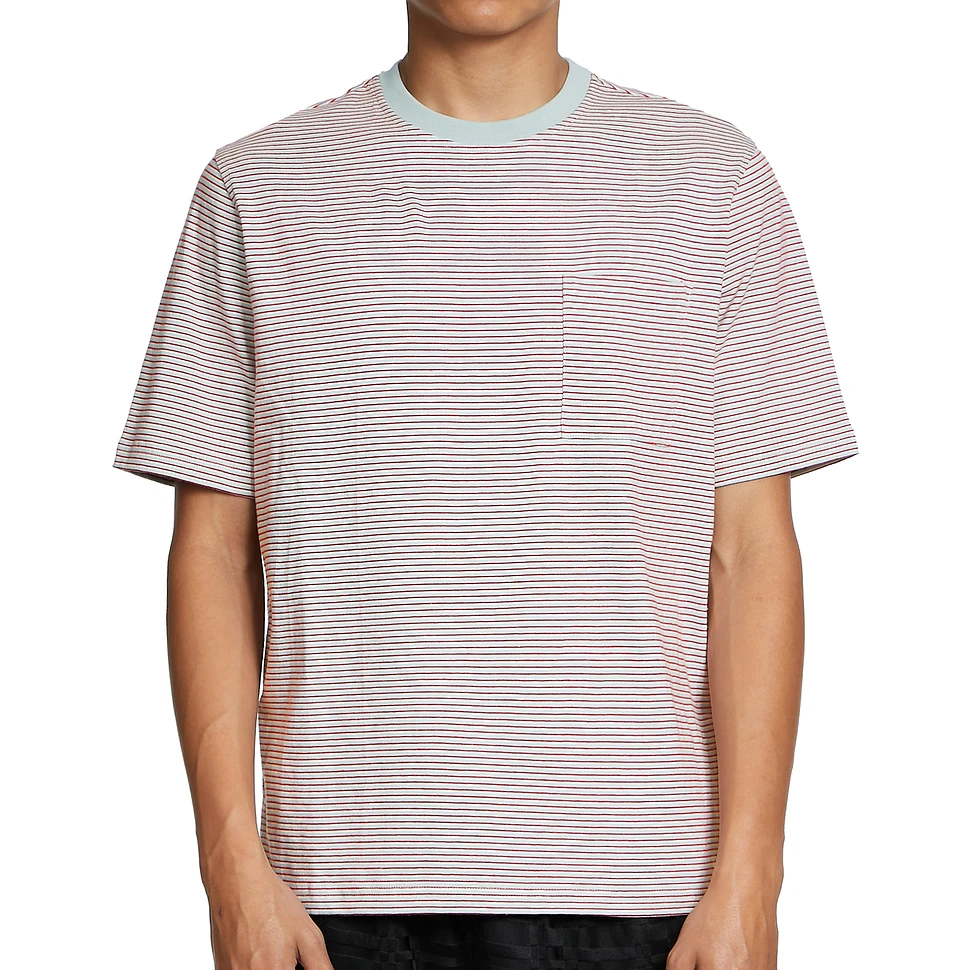 Stüssy - Mini Stripe Crew Neck Tee