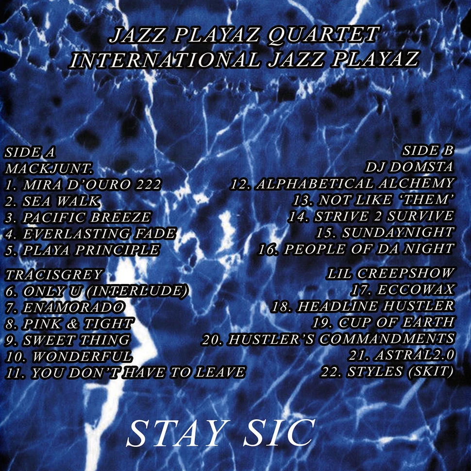 Jazz Playaz Quartet - International Jazz Playaz Black Vinyl Edition